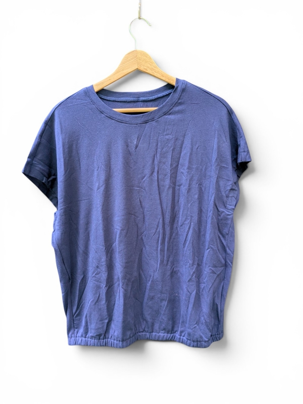 Women's Short Sleeve Crew Tee in Blue